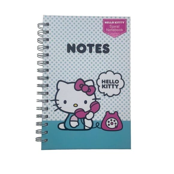 New! Hello Kitty Spiral Notebook - Picture 1 of 4